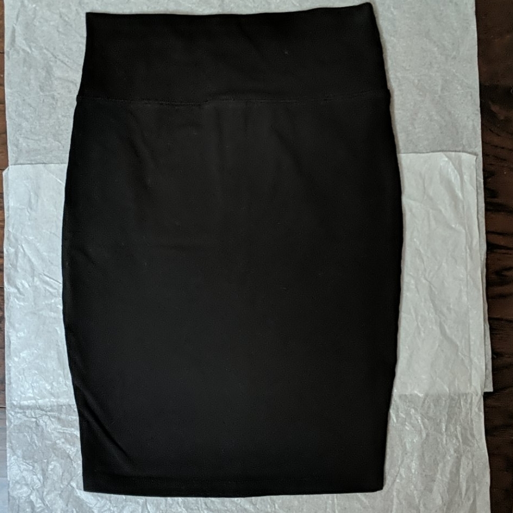 Charlotte Russe Black BodyCon Skirt